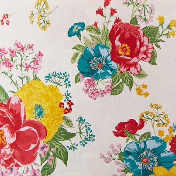 🦋 New Pioneer Woman Fancy Flowers (2) 14-Ounce Pet Bowls, Dog or Cat Bowls - Picture 9 of 11